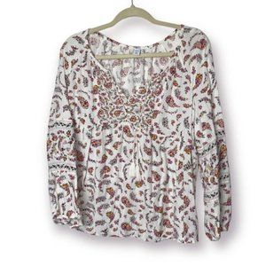 Women floral top size medium
